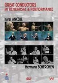 Great Conductors in Rehearsal & Performance: Ancerl / Scherchen  | VAI DVDVAI4322