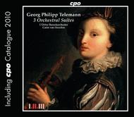 Telemann - 3 Orchestral Suites | CPO 7775152