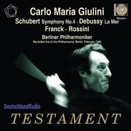 Giulini conducts Schubert, Debussy, Franck and Rossini