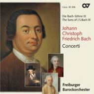Sons of J S Bach Vol.3: JCF Bach - Concerti