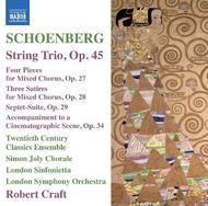 Schoenberg - String Trio, etc