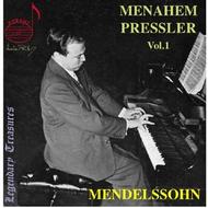 Legendary Treasures: Menahem Pressler Vol.1 | Doremi DHR7889