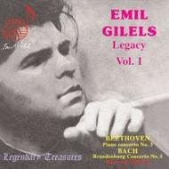 Emil Gilels Legacy Vol.1: J S Bach / Beethoven