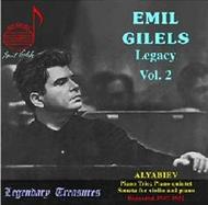 Emil Gilels Legacy Vol.2: Alexander Alyabiev