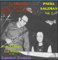 Pnina Salzman Vol.2: Brahms (Works for Piano & Clarinet)