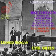 Beethoven - 3 Sonatas for Violin & Piano