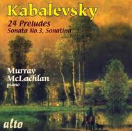 Kabalevsky - 24 Preludes, Sonatina, Sonata | Alto ALC1084