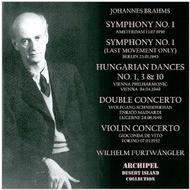 Brahms - Symphony No.1, Violin Concerto, Double Concerto | Archipel ARPCD0157