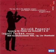 Paganini - Violin Concertos No.1 & No.3