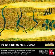 Schumann / Kuhlau - Piano Concertos | Brana BR0016