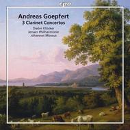 Goepfert - 3 Clarinet Concertos | CPO 7774072