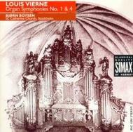 Vierne - Organ Symphonies No.1 & No.4 | Simax PSC1050