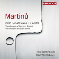 Martinu - 3 Cello Sonatas, Variations
