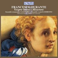 Francesco Durante - Vespro breve, Miserere | Tactus TC680403