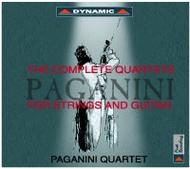 Paganini - The 15 Quartets for Strings & Guitar | Dynamic CDS159