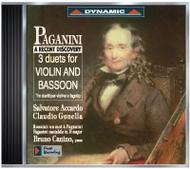 Paganini - Works for Violin and Bassoon | Dynamic CDS184