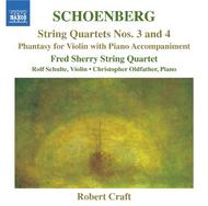 Schoenberg - String Quartets, Phantasy | Naxos 8557533