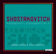 Shostakovich - Piano Quintet, String Quartet | Divox CDX20504