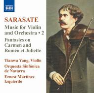Sarasate - Works for Violin & Orchestra Vol.2 | Naxos 8572216