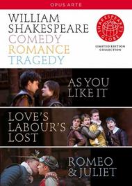Shakespeare - Comedy, Romance, Tragedy | Opus Arte OA1042BD