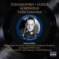 Tchaikovsky / Conus / Korngold - Violin Concertos | Naxos - Historical 8111359