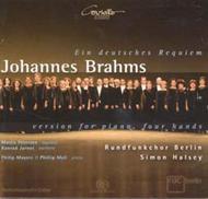 Brahms - German Requiem (for piano, four hands)