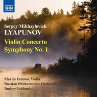 Lyapunov - Violin Concerto, Symphony No.1 | Naxos 8570462