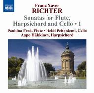 Richter - Sonatas for Flute, Harpsichord & Cello Vol.1 | Naxos 8572029