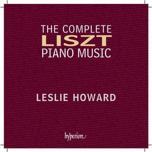 Liszt - The Complete Piano Music | Hyperion CDS4450198