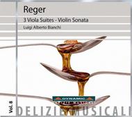 Reger - 3 Viola Suites, Violin Sonata | Dynamic DM8008
