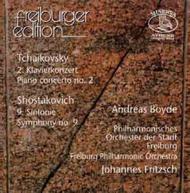 Tchaikovsky - Piano Concerto / Shostakovich - Symphony No.9 | Divine Art - Athene ATHCD16