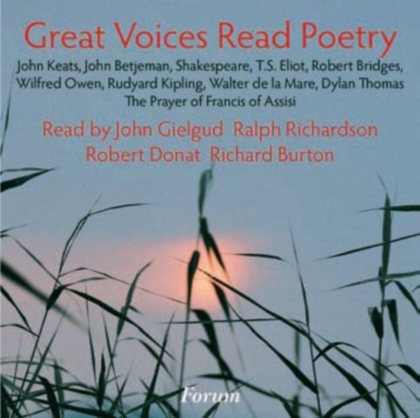 Great Voices Read Poetry