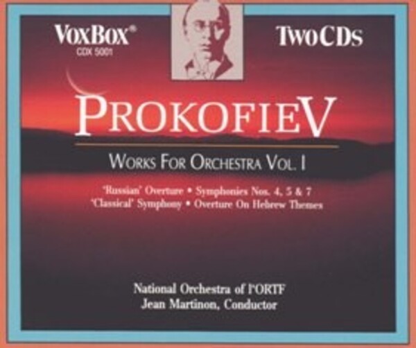 Prokofiev - Orchestral Works vol.1 | Vox Classics CDX5001