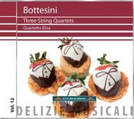 Bottesini - Three String Quartets | Dynamic DM8012