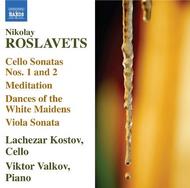 Roslavets - Works for Cello and Piano | Naxos 8570996