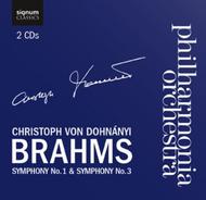 Brahms - Symphonies Nos 1 & 3