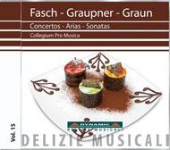 Fasch / Graupner / Graun - Concertos, Arias, Sonatas | Dynamic DM8015