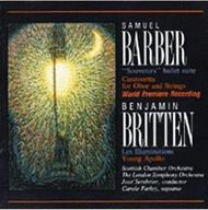 Barber - Souvenirs, Canzonetta / Britten - Les Illuminations, Young Apollo | Phoenix PHCD111