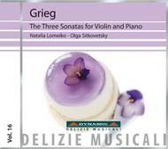 Grieg - The Three Sonatas for Violin and Piano | Dynamic DM8016