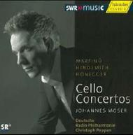 Martinu / Honegger / Hindemith - Cello Concertos | SWR Classic 93276