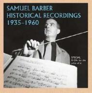 Samuel Barber - Historical Recordings, 1935-1960 | Music and Arts WHRA6039