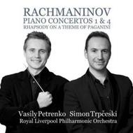 Rachmaninov - Piano Concertos 1 & 4, Paganini Rhapsody | Avie AV2191
