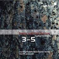 Henze - Symphonies Nos 3, 4 & 5 | Wergo WER67232