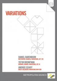Beethoven / Brahms / J S Bach - Variations | Euroarts 2066468