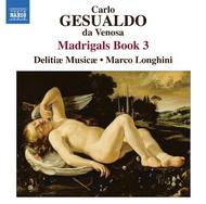 Gesualdo - Madrigals Book 3 | Naxos 8572136