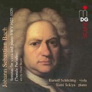 J S Bach - Works for Viola & Piano