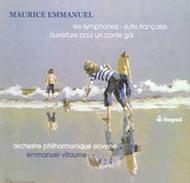 Maurice Emmanuel - Orchestral Works | Timpani 1C1189