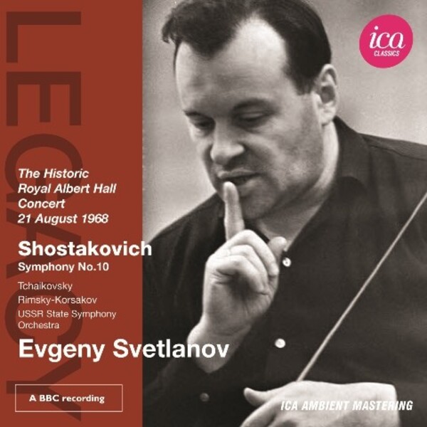Evgeny Svetlanov conducts Shostakovich, Tchaikovsky, Rimsky-Korsakov | ICA Classics ICAC5036