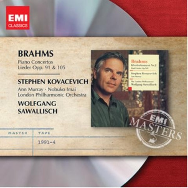 Brahms - Piano Concertos, Lieder