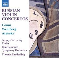 Russian Violin Concertos | Naxos 8572631